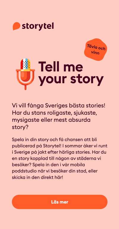 Tell me your story - Storytel